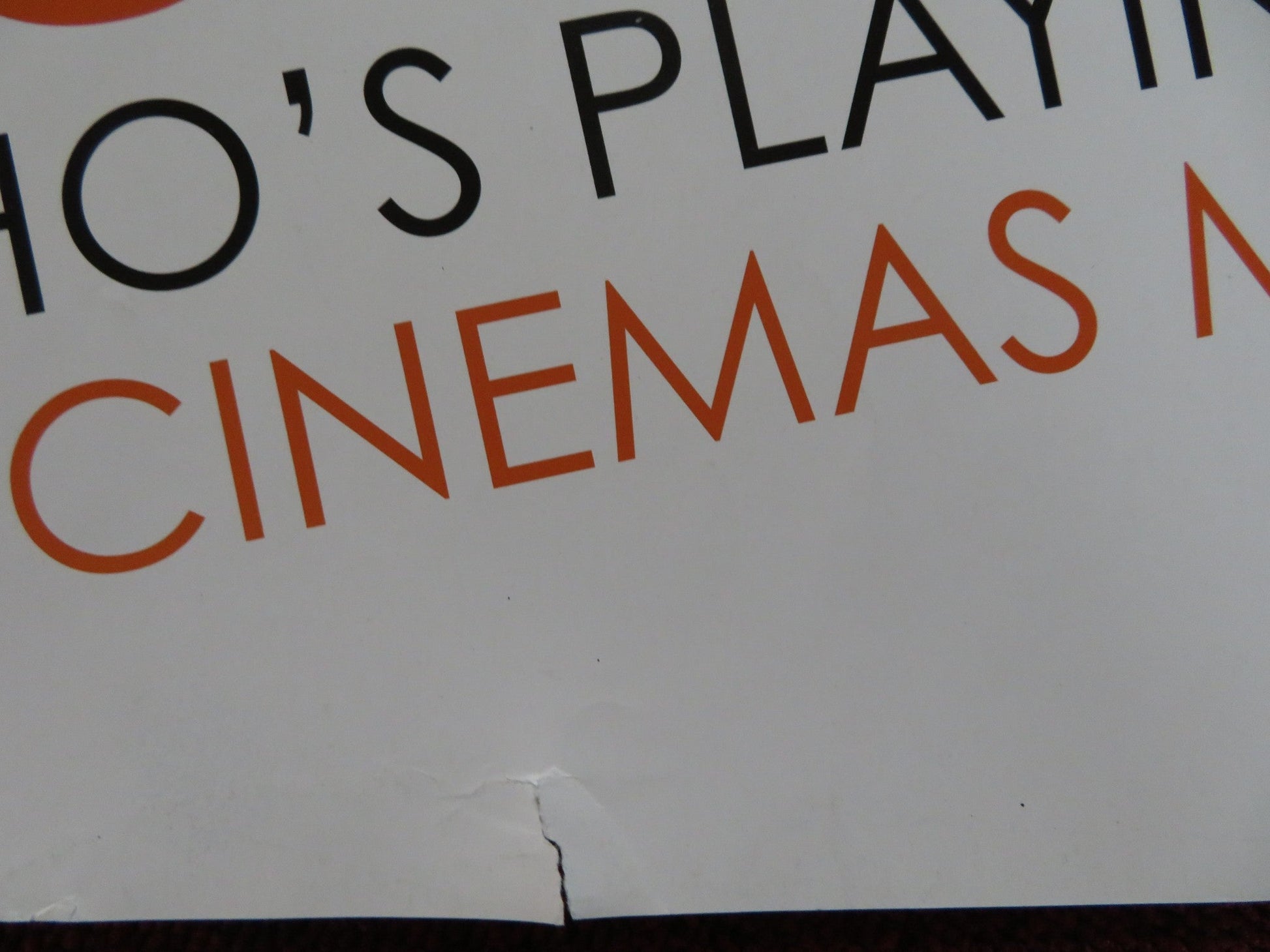 DUPLICITY UK QUAD (30"x 40") ROLLED POSTER CLIVE OWEN JULIA ROBERTS 2009 Rendezvous Cinema Movie posters