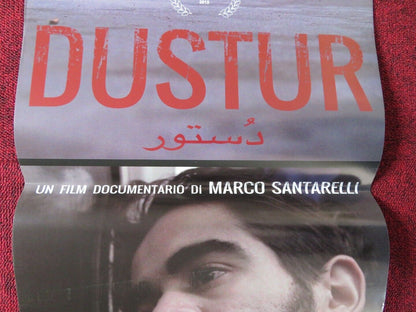DUSTUR ITALIAN LOCANDINA (26.5"x12.5") POSTER MARCO SANTARELLI 2015 Movie posters