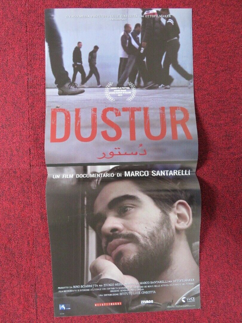 DUSTUR ITALIAN LOCANDINA (26.5"x12.5") POSTER MARCO SANTARELLI 2015 Movie posters