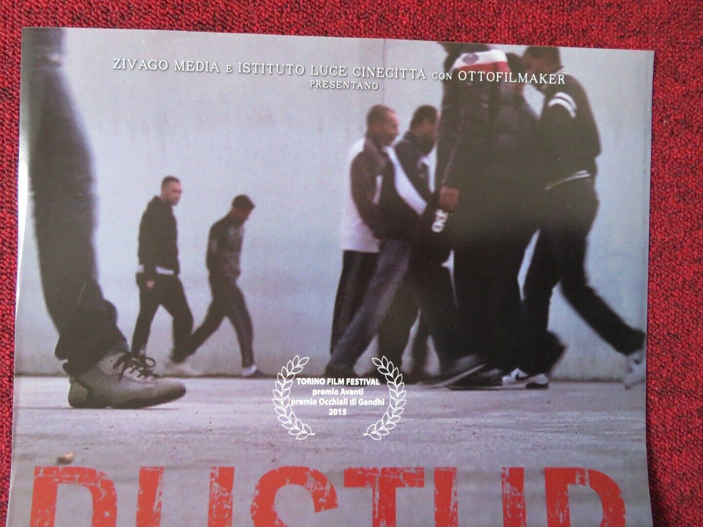 DUSTUR ITALIAN LOCANDINA (26.5"x12.5") POSTER MARCO SANTARELLI 2015 Movie posters