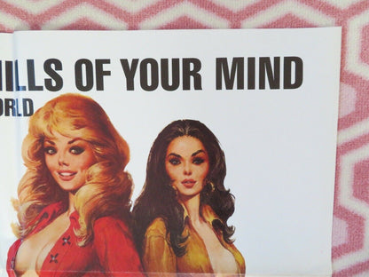 DUTCH TREAT (38" x 25") ADULT FOLDED US ONE SHEET POSTER CARRAH MAJOR 1977 Movie posters