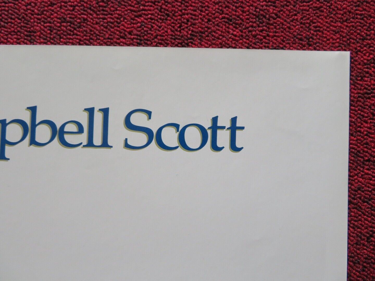 DYING YOUNG FOLDED US ONE SHEET POSTER JULIA ROBERTS CAMPBELL SCOTT 1991 Movie posters