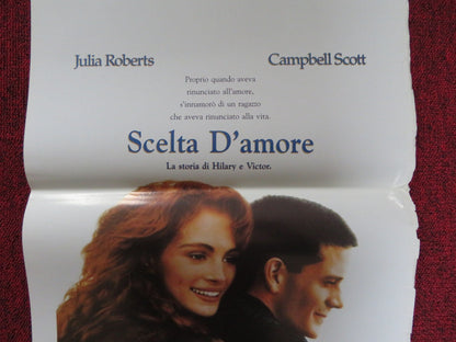 DYING YOUNG ITALIAN LOCANDINA POSTER JULIA ROBERTS CAMPBELL SCOTT 1991 Rendezvous Cinema Movie posters