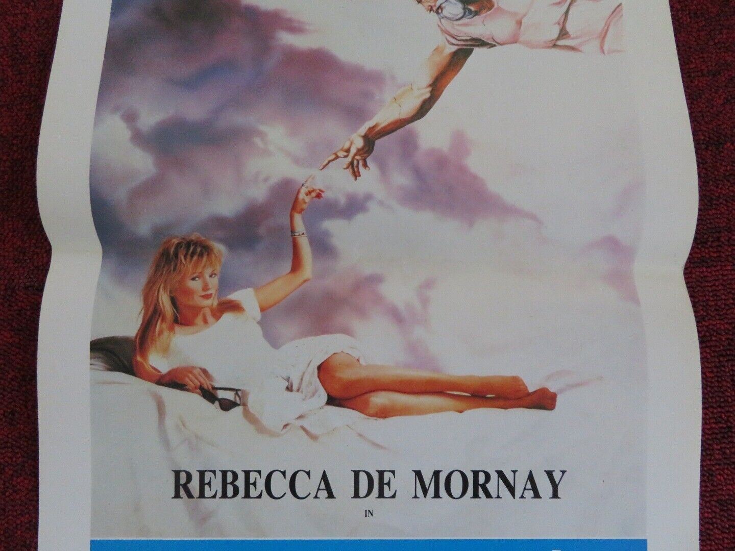 E DIO CREO LA DONNA ITALIAN LOCANDINA (27.5"x13") POSTER ROGER VADIM 1988 - Rendezvous Cinema
