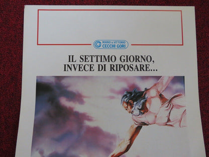 E DIO CREO LA DONNA ITALIAN LOCANDINA (27.5"x13") POSTER ROGER VADIM 1988 - Rendezvous Cinema