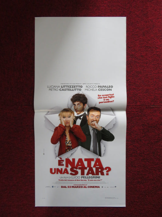 E NATA UNA STAR? ITALIAN LOCANDINA POSTER LUCIANA LITTIZZETTO ROCCO PAPALEO 2012 Rendezvous Cinema Movie posters