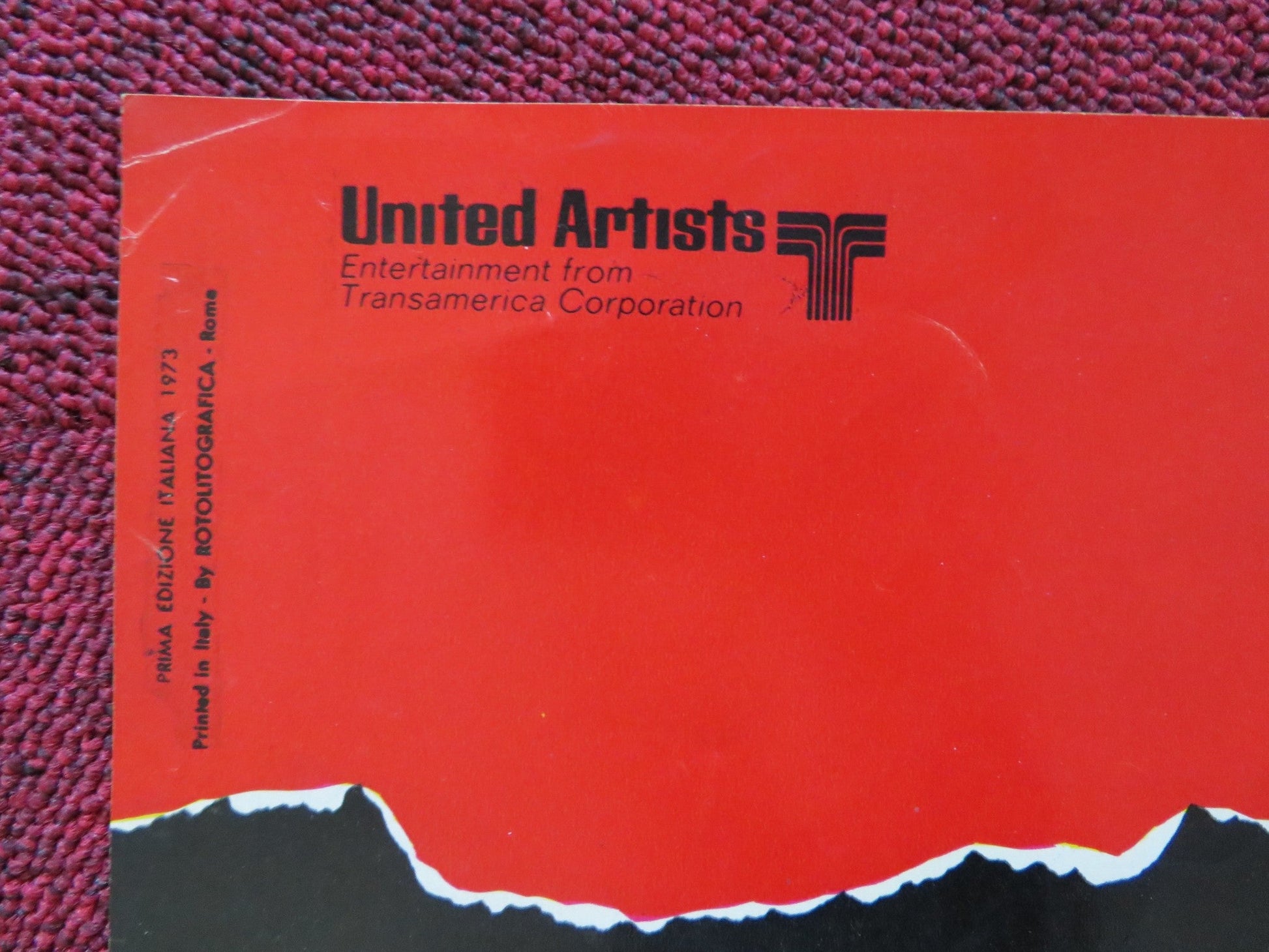 E TUTTO IN BIGLIETTI DI PICCOLO TAGLIO - A ITALIAN FOTOBUSTA POSTER REYNOLDS '72 Rendezvous Cinema Movie posters