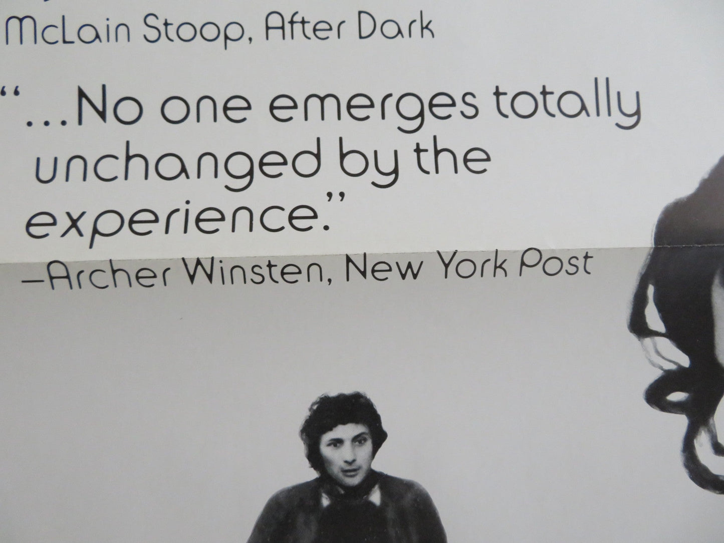 EACH OTHER US TRI FOLDED ONE SHEET ROLLED POSTER MICHAL - BAT ADAM B CATILLON 1979 Rendezvous Cinema Movie posters