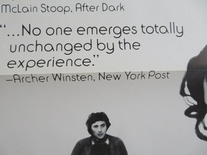 EACH OTHER US TRI FOLDED ONE SHEET ROLLED POSTER MICHAL - BAT ADAM B CATILLON 1979 Rendezvous Cinema Movie posters