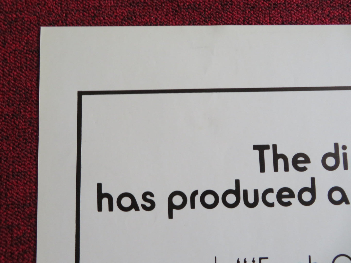 EACH OTHER US TRI FOLDED ONE SHEET ROLLED POSTER MICHAL - BAT ADAM B CATILLON 1979 Rendezvous Cinema Movie posters