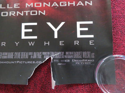 EAGLE EYE QUAD (30"x 40") ROLLED POSTER SHIA LABEOUF MICHELLE MONAGHAN 2008 Rendezvous Cinema Movie posters