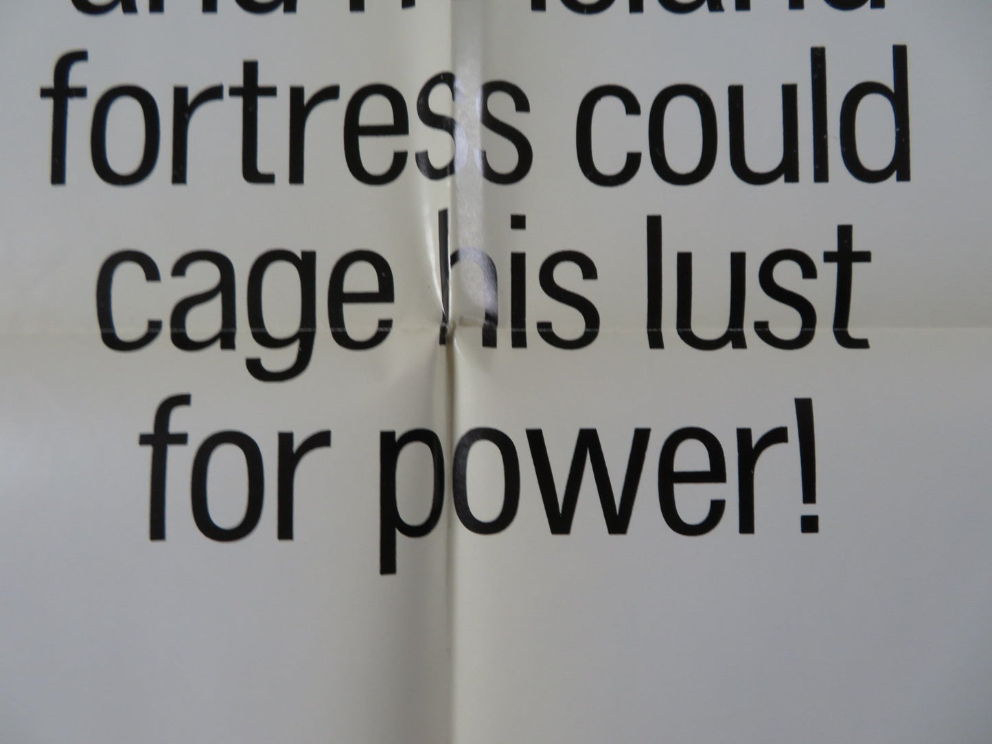 EAGLE IN A CAGE FOLDED US ONE SHEET POSTER BILLIE WHITELAW RALPH RICHARDSON 1972 Rendezvous Cinema Movie posters