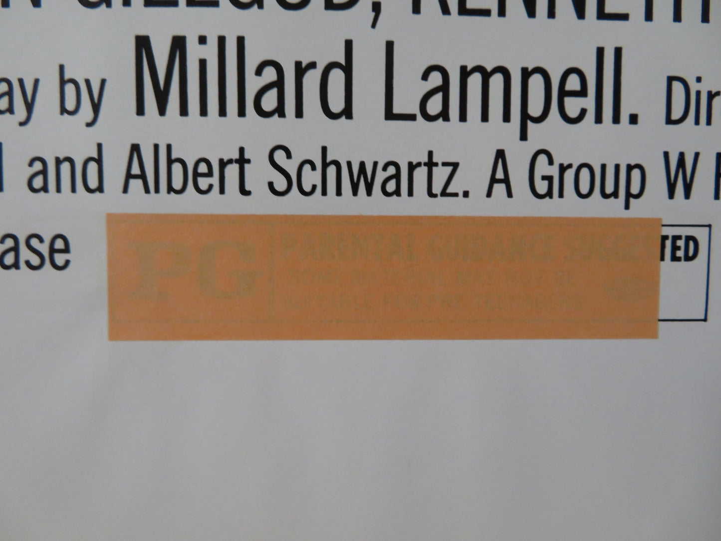 EAGLE IN A CAGE FOLDED US ONE SHEET POSTER BILLIE WHITELAW RALPH RICHARDSON 1972 Rendezvous Cinema Movie posters