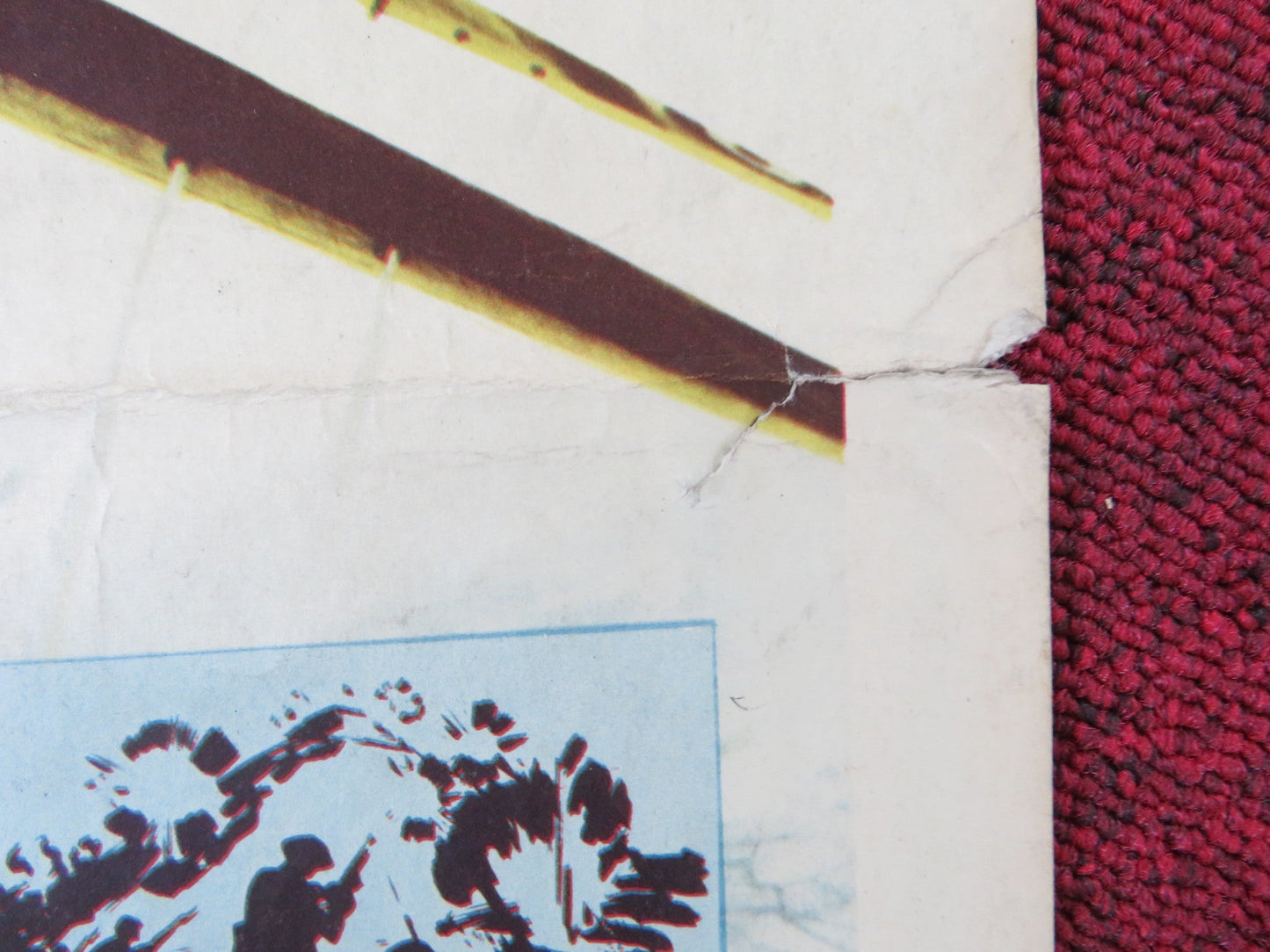 EAGLE SQUADRON US INSERT (14"x 36") POSTER ROBERT STACK DIANA BARRYMORE R1948 Rendezvous Cinema Movie posters