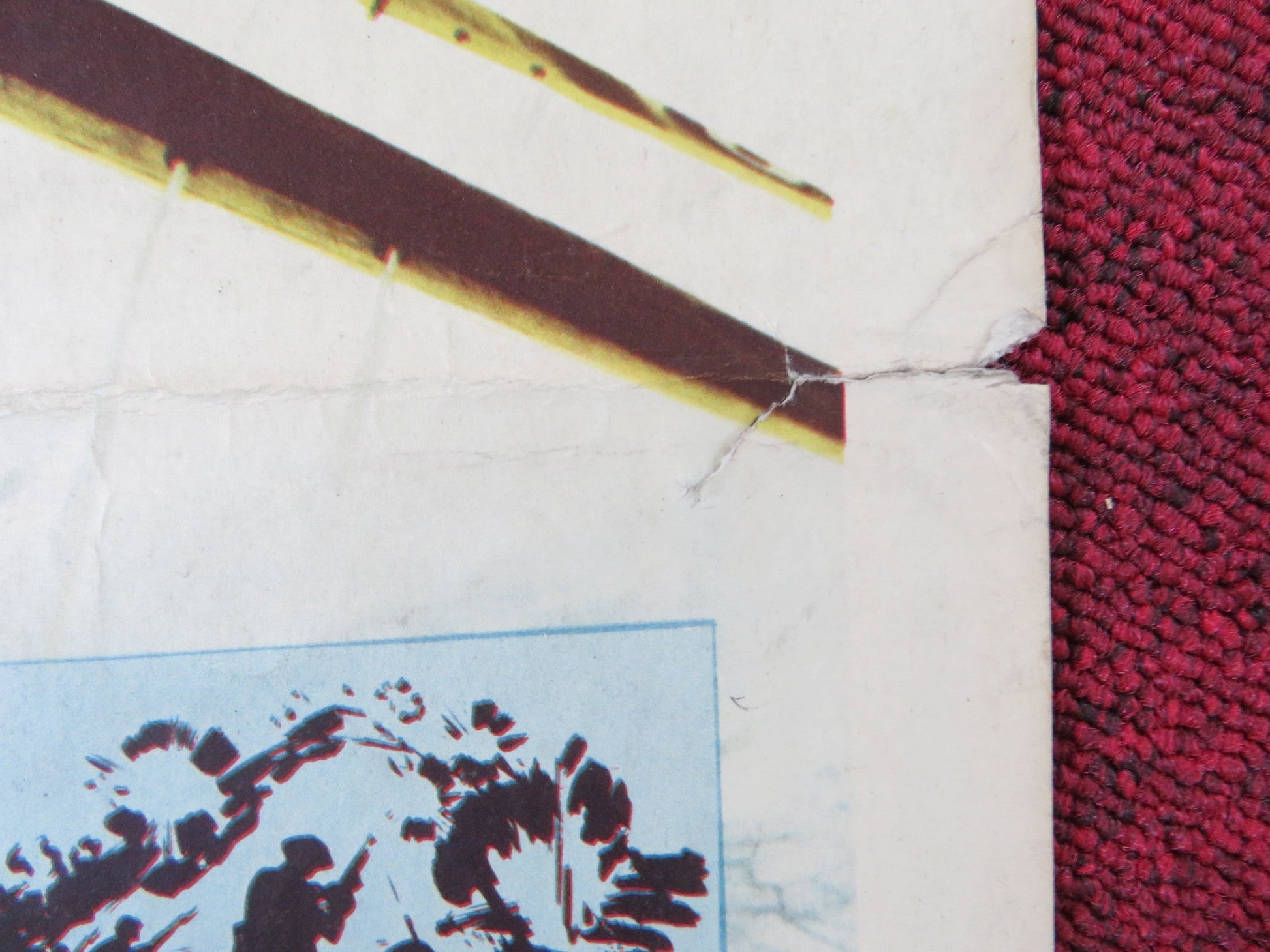 EAGLE SQUADRON US INSERT (14"x 36") POSTER ROBERT STACK DIANA BARRYMORE R1948 Rendezvous Cinema Movie posters