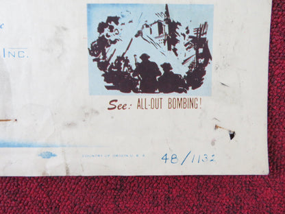 EAGLE SQUADRON US INSERT (14"x 36") POSTER ROBERT STACK DIANA BARRYMORE R1948 Rendezvous Cinema Movie posters