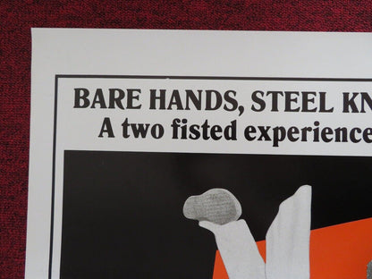 EAGLE VS SILVER FOX / FIST OF GOLDEN MONKEY US ONE SHEET ROLLED POSTER 1983 Movie posters