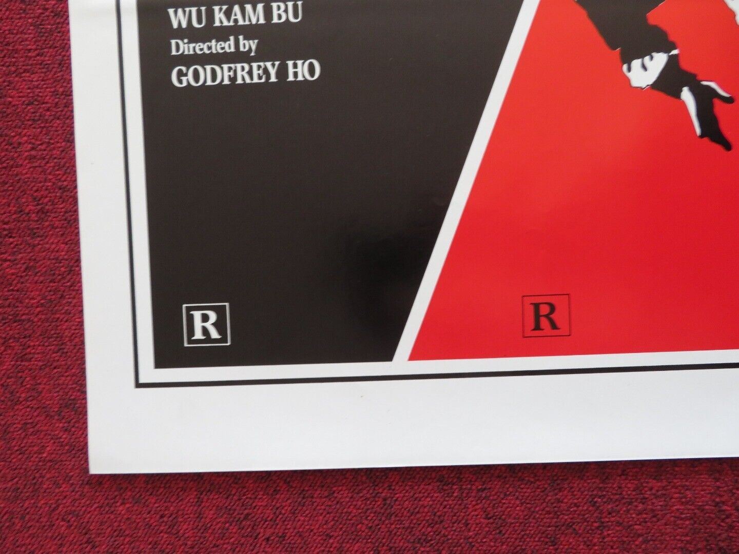 EAGLE VS SILVER FOX / FIST OF GOLDEN MONKEY US ONE SHEET ROLLED POSTER 1983 Movie posters