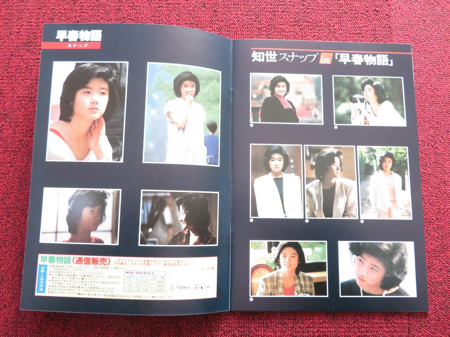 EARLY SPRING STORY JAPANESE BROCHURE / PRESS BOOK T.HARADA RYUZO HAYASHI 1985 Rendezvous Cinema Movie posters