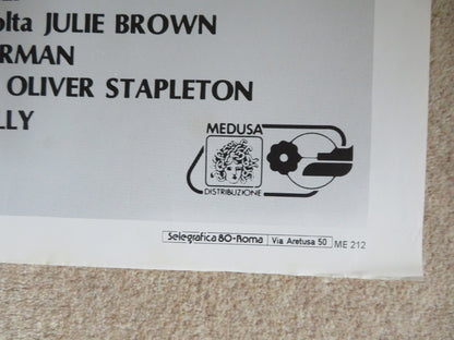 EARTH GIRLS ARE EASY ITALIAN 2 FOGLIO POSTER JEFF GOLDBLUM J. CAREY G.DAVIS 1988 Rendezvous Cinema Movie posters