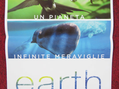 EARTH: ONE AMAZING DAY ITALIAN LOCANDINA POSTER ROBERT REDFORD JACKIE CHAN 2017 Rendezvous Cinema Movie posters