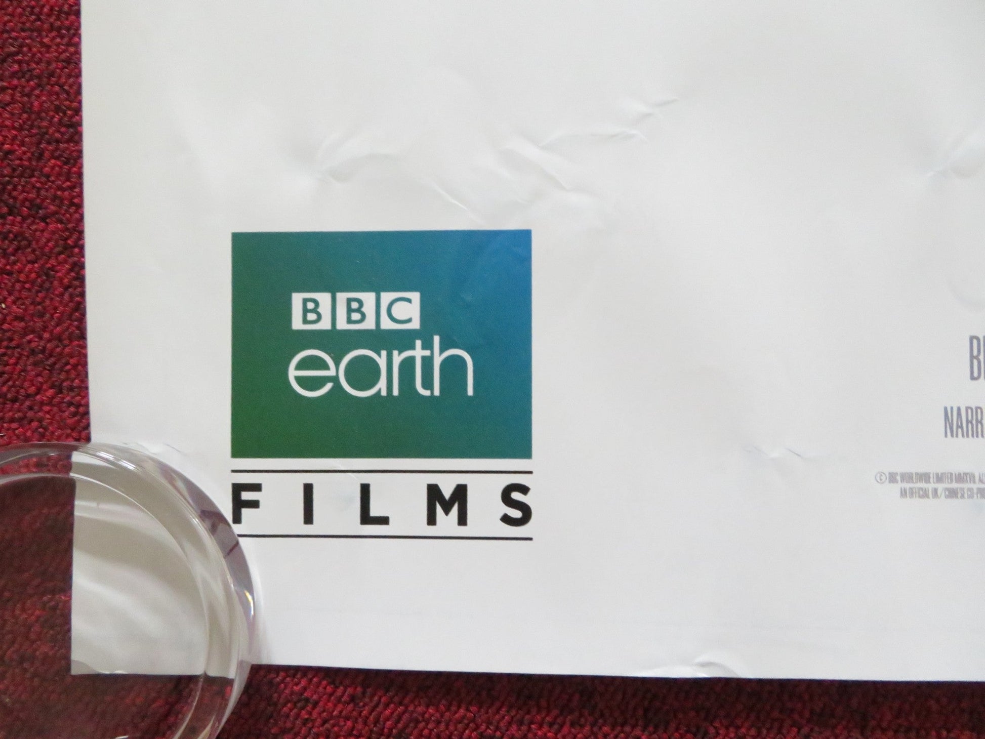 EARTH: ONE AMAZING DAY UK QUAD (30"x 40") ROLLED POSTER ROBERT REDFORD 2017 Rendezvous Cinema Movie posters