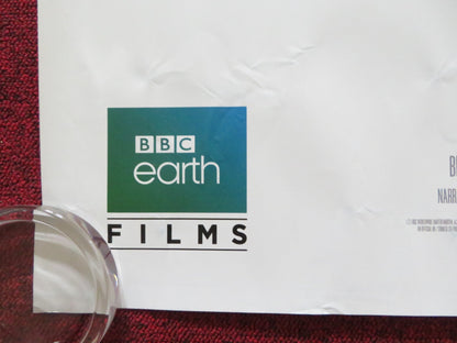 EARTH: ONE AMAZING DAY UK QUAD (30"x 40") ROLLED POSTER ROBERT REDFORD 2017 Rendezvous Cinema Movie posters