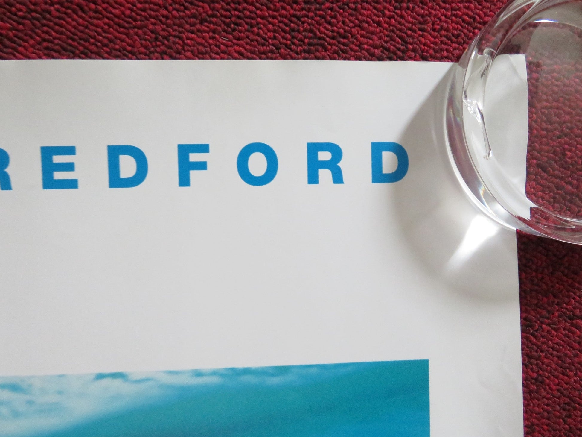 EARTH: ONE AMAZING DAY UK QUAD (30"x 40") ROLLED POSTER ROBERT REDFORD 2017 Rendezvous Cinema Movie posters