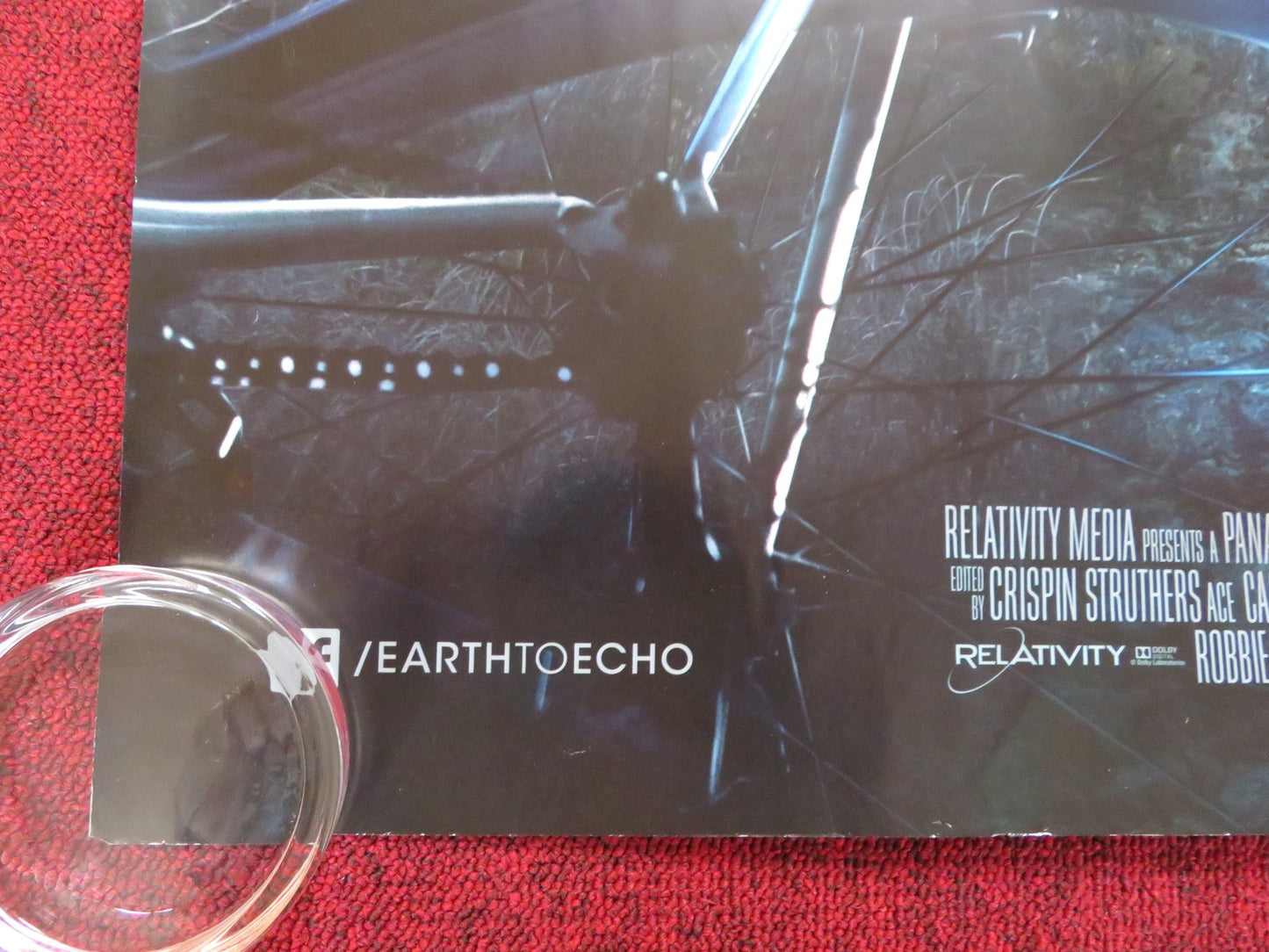 EARTH TO ECHO UK QUAD (30"x 40") ROLLED POSTER TEO HALM ASTRO 2014 Rendezvous Cinema Movie posters