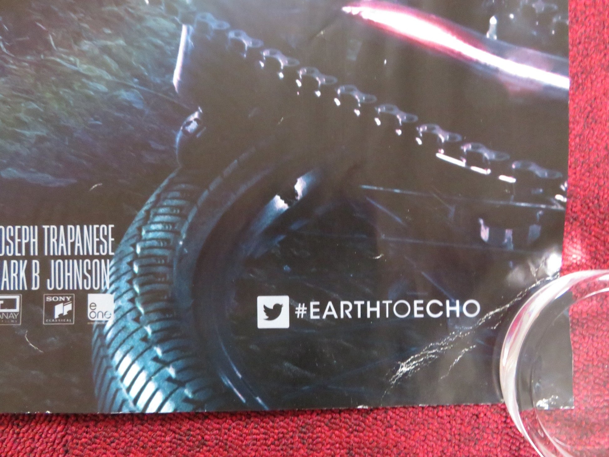 EARTH TO ECHO UK QUAD (30"x 40") ROLLED POSTER TEO HALM ASTRO 2014 Rendezvous Cinema Movie posters
