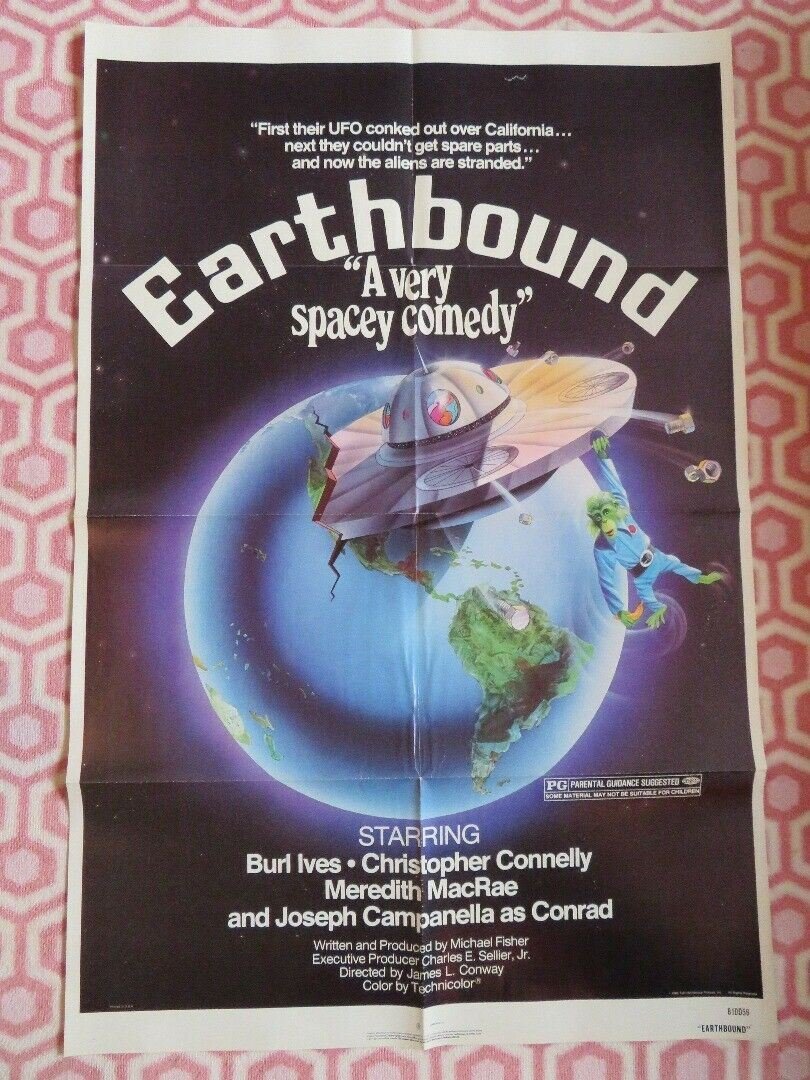 EARTHBOUND US ONE SHEET POSTER BURL IVES CHRISTOPHER CONNELLY 1981 Movie posters