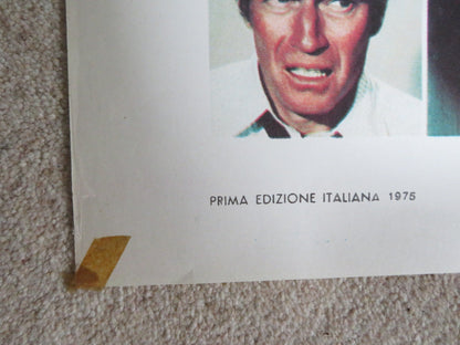 EARTHQUAKE ITALIAN 2 FOGLIO POSTER CHARLTON HESTON AVA GARDNER 1974 Rendezvous Cinema Movie posters