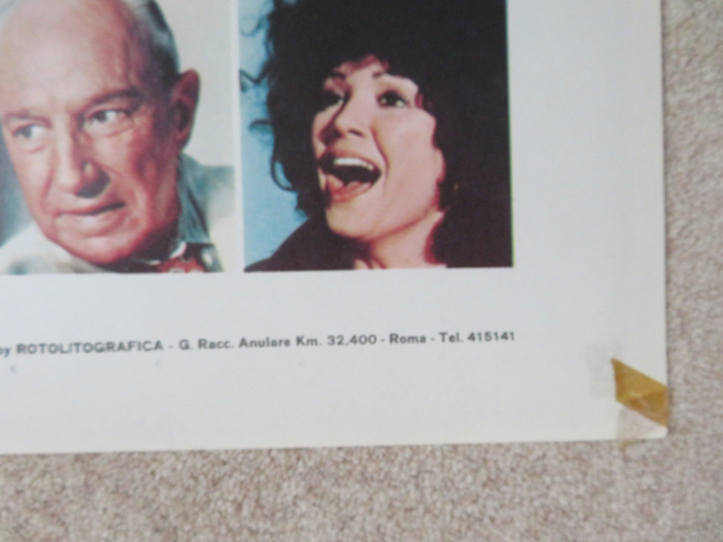 EARTHQUAKE ITALIAN 2 FOGLIO POSTER CHARLTON HESTON AVA GARDNER 1974 Rendezvous Cinema Movie posters