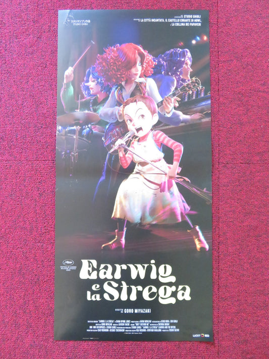 EARWIG AND THE WITCH ITALIAN LOCANDINA POSTER TAYLOR HENDERSON JAZMIN ABUIN 2020 Rendezvous Cinema Movie posters