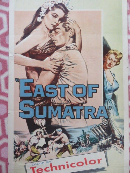 EAST OF SUMATRA US INSERT (14"x 36") POSTER JEFF CHANDLER MARILYN MAXWELL 1953 - Rendezvous Cinema