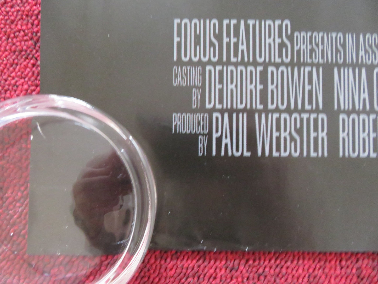 EASTERN PROMISES UK QUAD ROLLED POSTER CRONENBERG VIGGO MORTENSEN WATTS 2007 Rendezvous Cinema Movie posters