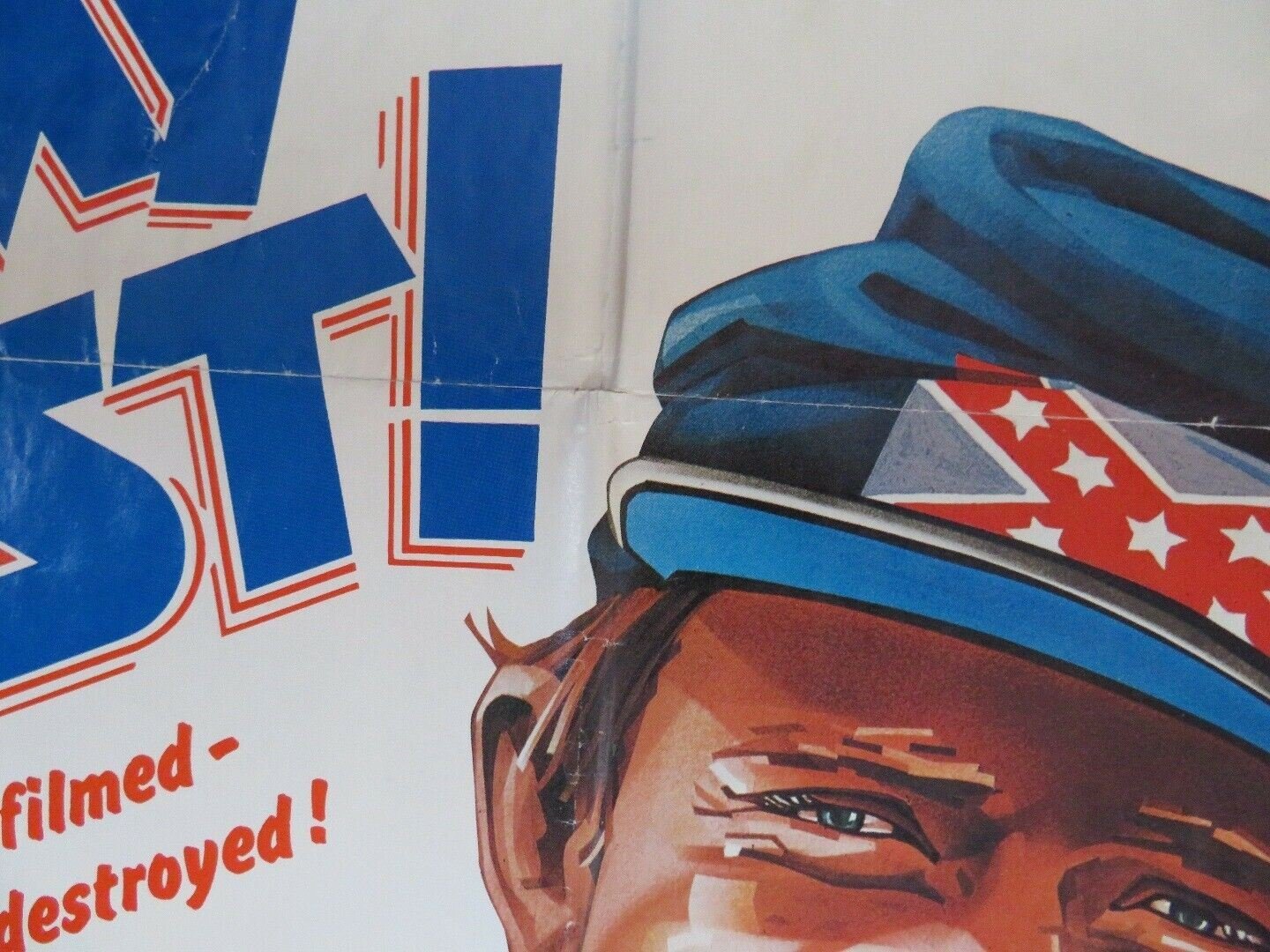 EAT MY DUST ONE SHEET POSTER RON HOWARD ROGER CORMAN 1976 Movie posters