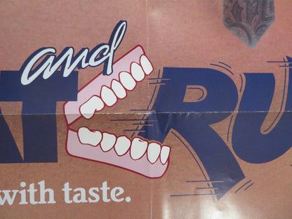 EAT & RUN FOLDED US ONE SHEET POSTER RON SILVER SHARON SCHLARTH 1986 Movie posters