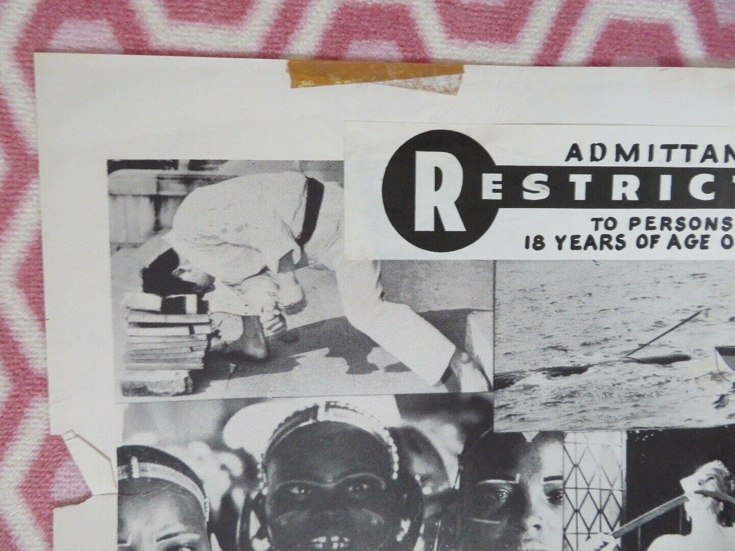 ECCO / THIS SHOCKING WORLD US ONE SHEET POSTER GEORGE SANDERS 1963 - Rendezvous Cinema