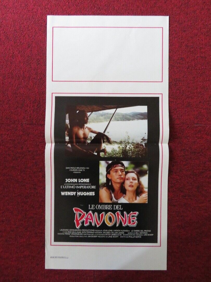 ECHOES OF PARADISE ITALIAN LOCANDINA (27.5"x13") POSTER WENDY HUGUES 1987 Movie posters