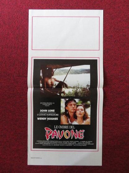 ECHOES OF PARADISE ITALIAN LOCANDINA (27.5"x13") POSTER WENDY HUGUES 1987 Movie posters