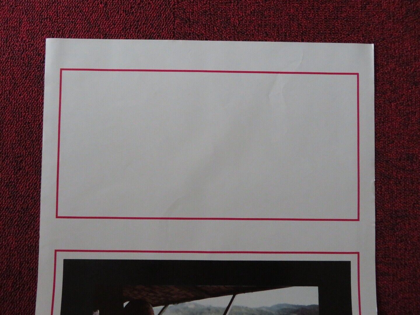 ECHOES OF PARADISE ITALIAN LOCANDINA (27.5"x13") POSTER WENDY HUGUES 1987 Movie posters