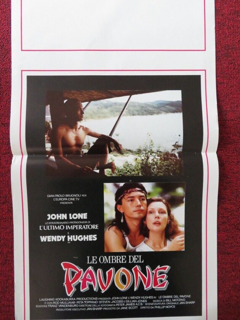 ECHOES OF PARADISE ITALIAN LOCANDINA (27.5"x13") POSTER WENDY HUGUES 1987 Movie posters