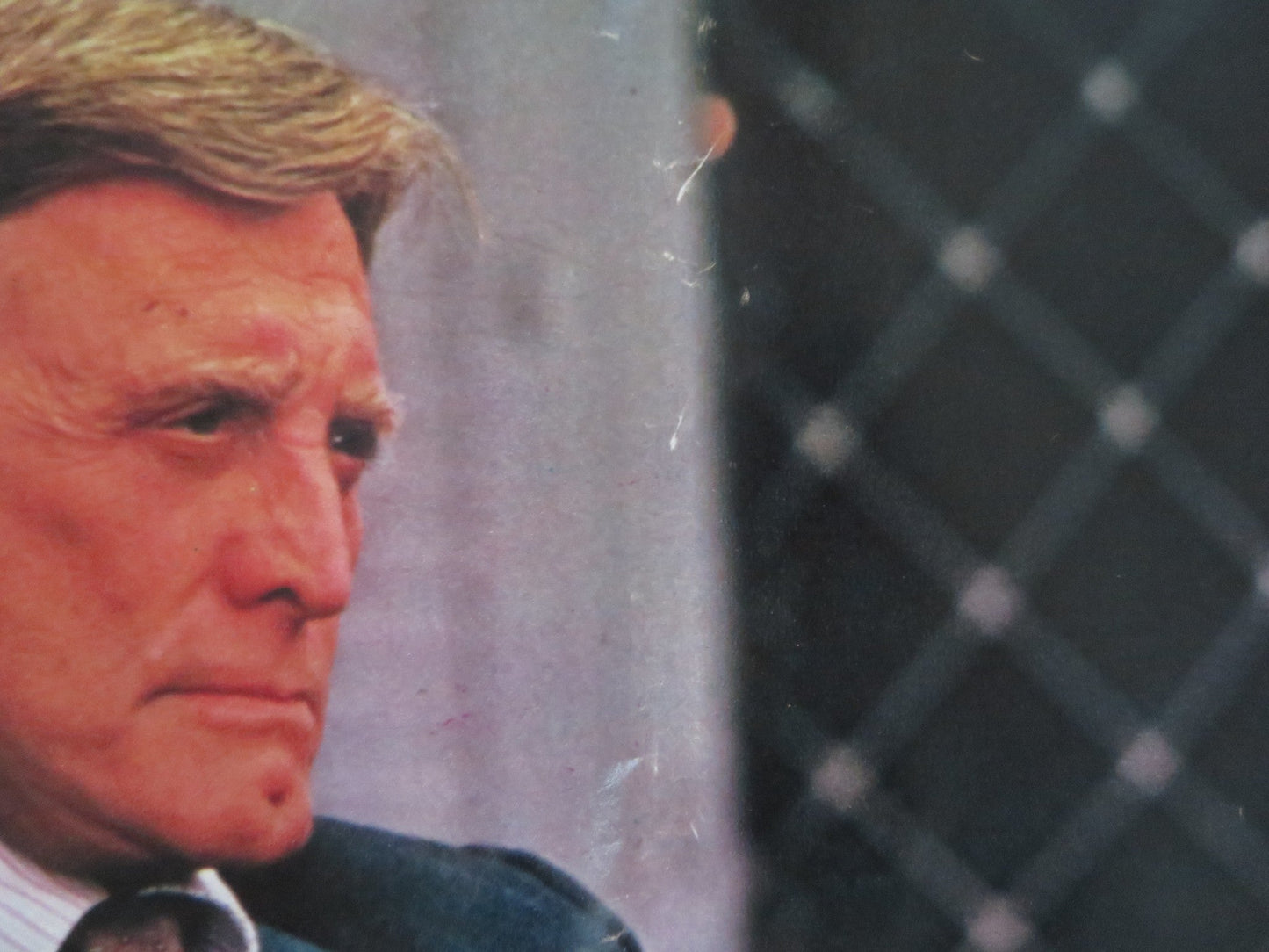 EDDIE MACON'S RUN - A ITALIAN FOTOBUSTA POSTER KIRK DOUGLAS JOHN SCHNEIDER 1983 Rendezvous Cinema Movie posters