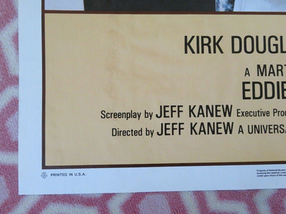 EDDIE MACON'S RUN FOLDED US ONE SHEET POSTER KIRK DOUGLAS JOHN SCHNEIDER 1983 Movie posters