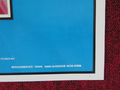 EDDIE MACON'S RUN - G ITALIAN FOTOBUSTA POSTER KIRK DOUGLAS JOHN SCHNEIDER 1983 Rendezvous Cinema Movie posters