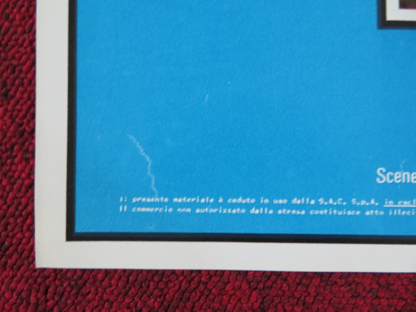 EDDIE MACON'S RUN - H ITALIAN FOTOBUSTA POSTER KIRK DOUGLAS JOHN SCHNEIDER 1983 Rendezvous Cinema Movie posters