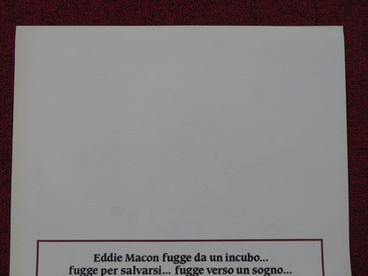 EDDIE MACON'S RUN ITALIAN LOCANDINA POSTER KIRK DOUGLAS JOHN SCHNEIDER 1983 Rendezvous Cinema Movie posters