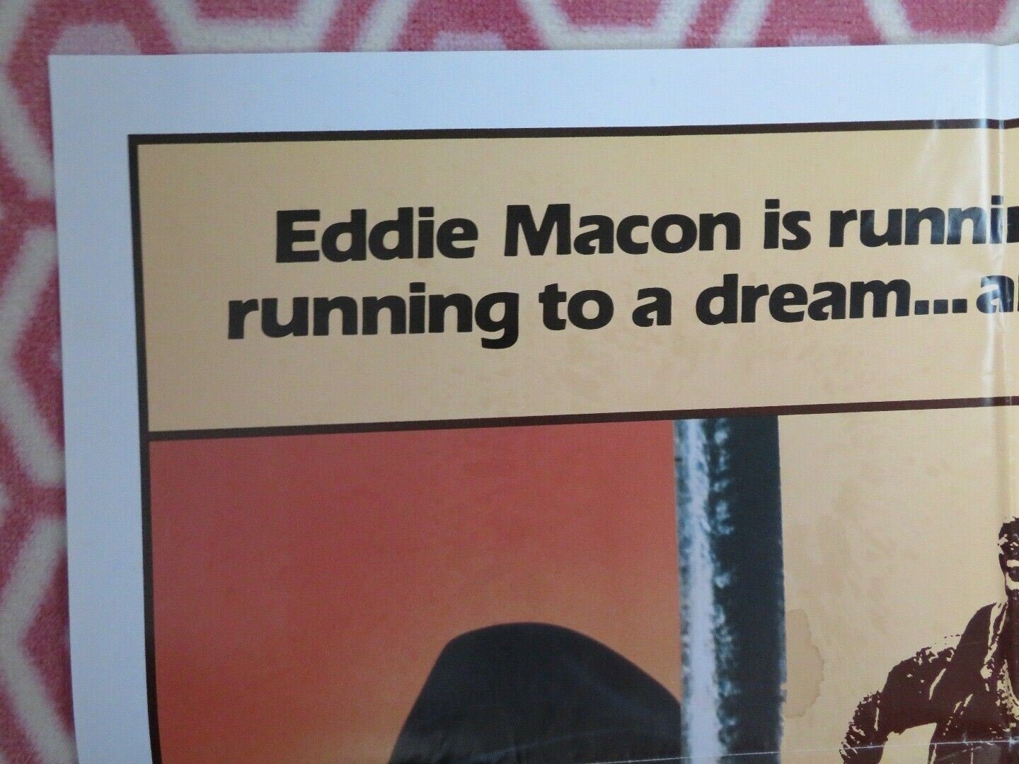 EDDIE MACONS RUN US ONE SHEET POSTER KIRK DOUGLAS JOHN SCHNEIDER 1983 Movie posters
