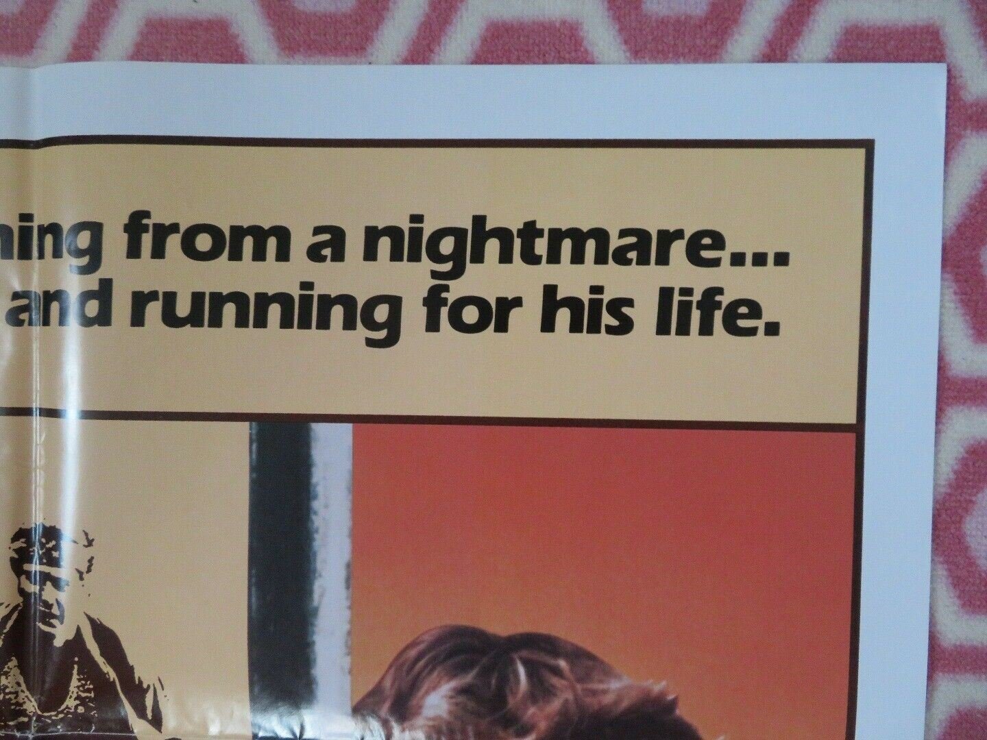 EDDIE MACONS RUN US ONE SHEET POSTER KIRK DOUGLAS JOHN SCHNEIDER 1983 Movie posters